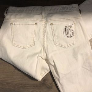 Guess white jeans